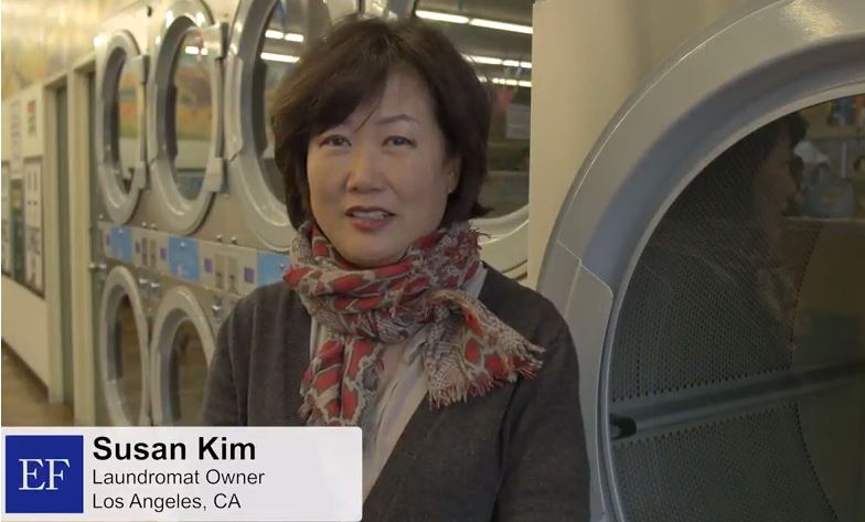 Customer Testimonial Laundromat Owner.